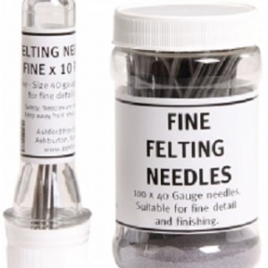 Ashford Felting Needle Fine (10 pack) - 40 gauge