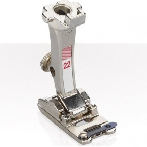 Bernina Red - Old Style #22 Cording Foot (3-groove) -NLA