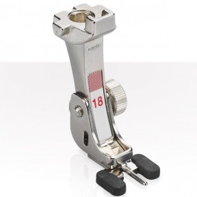 Bernina White - New Style #18 Button Sew On W/Adj Pin Foot -NLA