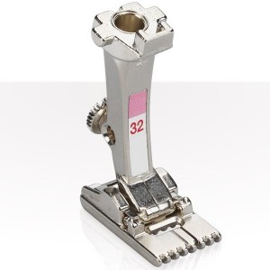 Bernina White - New Style #32 Pintuck 7-Groove Foot -NLA
