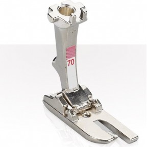 Bernina White - New Style #70 Lap Seam 4mm Foot-NLA