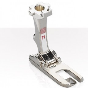 Bernina White - New Style #71 Lap Seam Foot 8mm