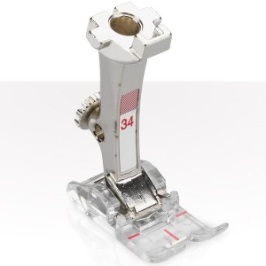 Bernina White - New Style #34 Clear Reverse 5.5-NLA