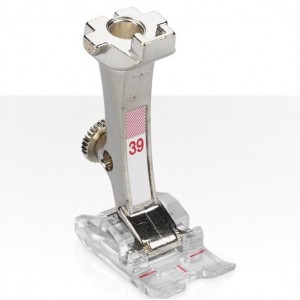 Bernina Red - Old Style #39 Clear Embroidery Foot-NLA