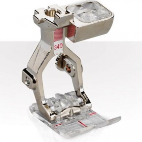 Bernina Foot #34D Reverse Pattern w/Transparent Sole
