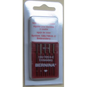Bernina Embroidery Size 90 Needles 5/pk carded Bernina Embroidery Size 90 Needles 5/pk carded