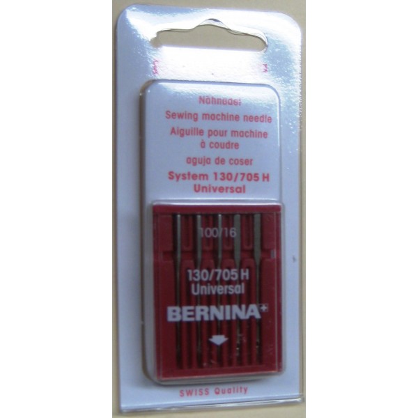 Bernina Universal Size 100 Needles 5/pk carded
