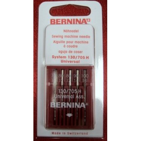 Bernina Universal Asst. 1xsize 70, 2xsize 80, 1xsize 90, 1 xsize 100 carded Bernina Universal Asst. 1xsize 70, 2xsize 80, 1xsize 90, 1 xsize 100 carded