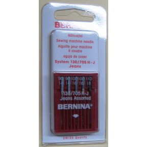 Bernina Jeans Ass. 2xsize 90, 2xsize 100, 1xsize 110 carded Bernina Jeans Ass. 2xsize 90, 2xsize 100, 1xsize 110 carded