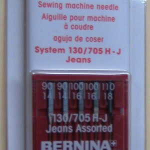 Bernina Jeans Ass. 2xsize 90, 2xsize 100, 1xsize 110 carded Bernina Jeans Ass. 2xsize 90, 2xsize 100, 1xsize 110 carded