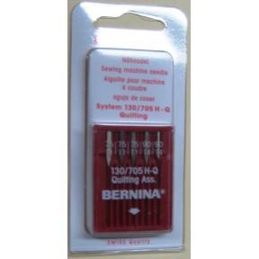 Bernina Quilting Ass. 3xsize 75, 2xsize 90 carded Bernina Quilting Ass. 3xsize 75, 2xsize 90 carded