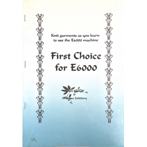 E6000 Knit Garments Starter Guide - Softcover