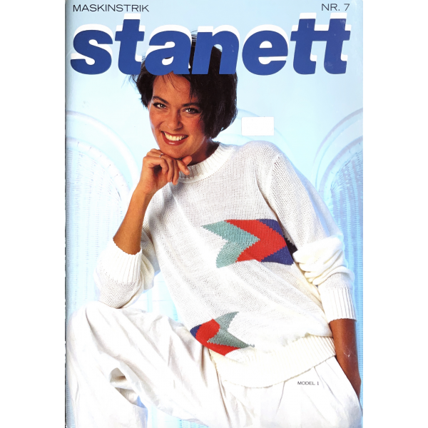 Stanett Maskinstrik Machine Knitting Pattern Book Nr.7 - Softcover