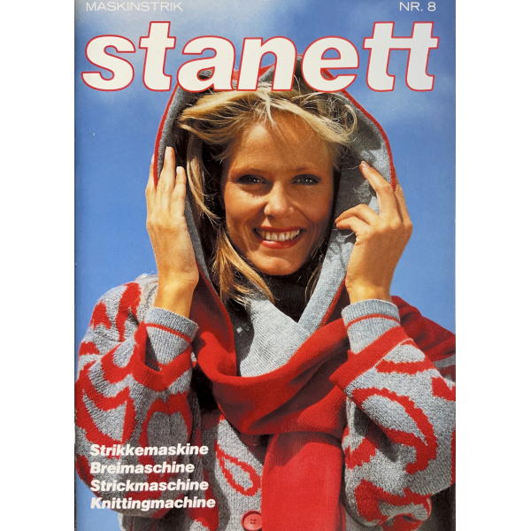 Stanett Maskinstrik Magazine & Pattern book Nr.8 - Softcover