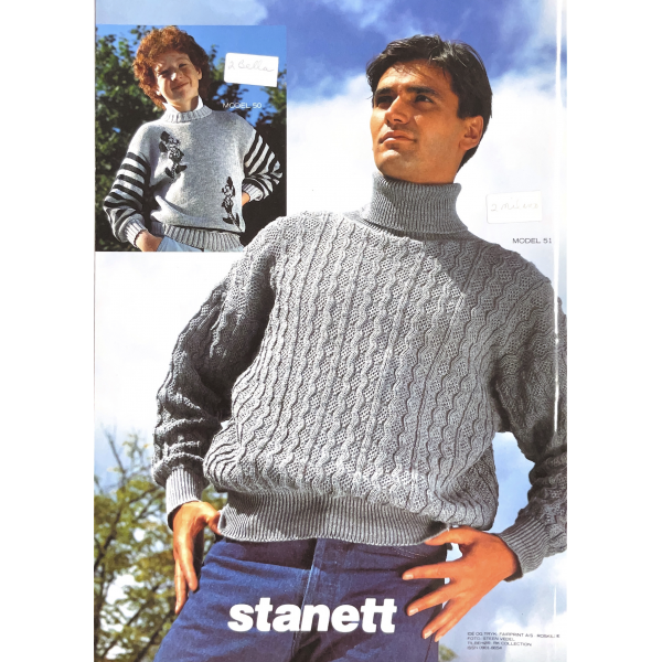 Stanett Maskinstrik Magazine & Pattern book Nr.8 - Softcover