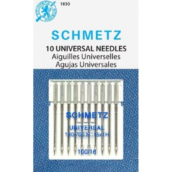 Schmetz Universal Needle 100/16 Carded 10/Pkg 