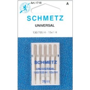 Schmetz Universal Needle 75/11 Carded 5/Pkg 