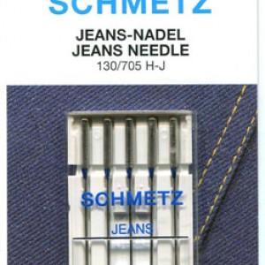 Schmetz Denim Jeans Needle 70/10 Carded 5/Pkg  Schmetz Denim Jeans Needle 70/10 Carded 5/Pkg