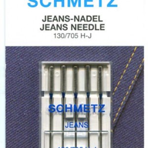 Schmetz Denim Jeans Needle 80/12 Carded 5/Pkg  Schmetz Denim Jeans Needle 80/12 Carded 5/Pkg