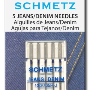 Schmetz Denim Jeans Needle 90/14 Carded 5/Pkg  Schmetz Denim Jeans Needle 90/14 Carded 5/Pkg