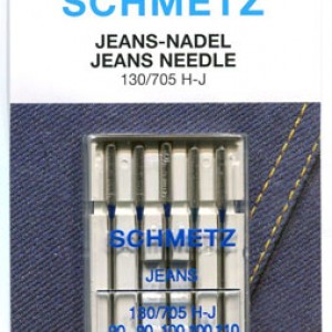 Schmetz Denim Jeans Needle Assorted Carded 5/Pkg  Schmetz Denim Jeans Needle Assorted Carded 5/Pkg