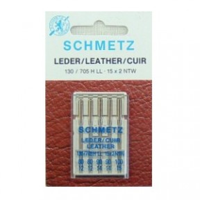 Schmetz Leather Needle Assorted Carded 5/Pkg  Schmetz Leather Needle Assorted Carded 5/Pkg
