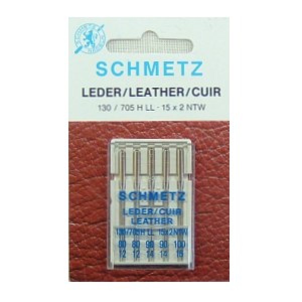 Schmetz Leather Needle Assorted Carded 5/Pkg 
