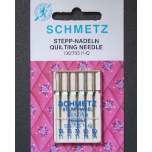 Schmetz Quilting Needle Assorted Carded 5/Pkg 