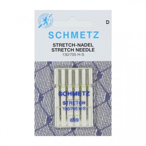 Schmetz Stretch Needle 65/9 Carded 5/Pkg  Schmetz Stretch Needle 65/9 Carded 5/Pkg