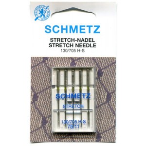 Schmetz Stretch Needle 75/11 Carded 5/Pkg 