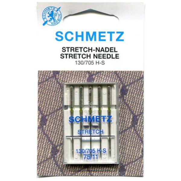 Schmetz Stretch Needle 75/11 Carded 5/Pkg 