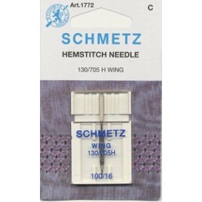 Schmetz Wing Needle 100/16 Carded 1 Needle/Pkg  Schmetz Wing Needle 100/16 Carded 1 Needle/Pkg