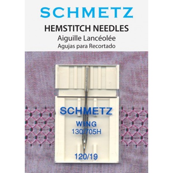 Schmetz Wing Needle 120/19 Carded 1 Needle/Pkg 