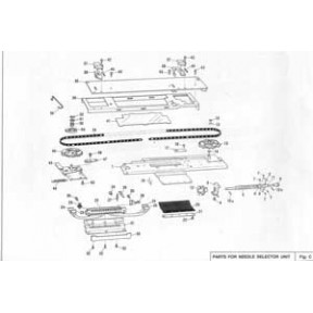 Brother KH970 diagrams and numbers with parts list