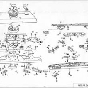 Brother KR260 diagrams and numbers Brother KR260 diagrams and numbers