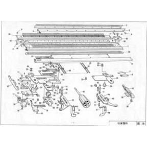 Brother KR838 diagrams and numbers