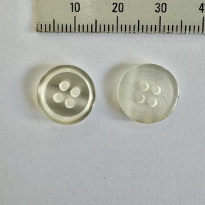 Button 5035 22L White 4-hole 1152 pieces Button 5035 22L White 4-hole 1152 pieces