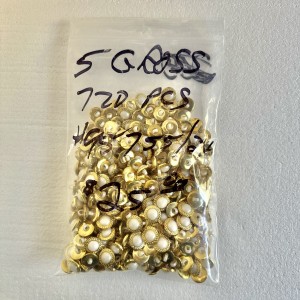Button 95755 24L Gold-pearl Shank (Multi-options)