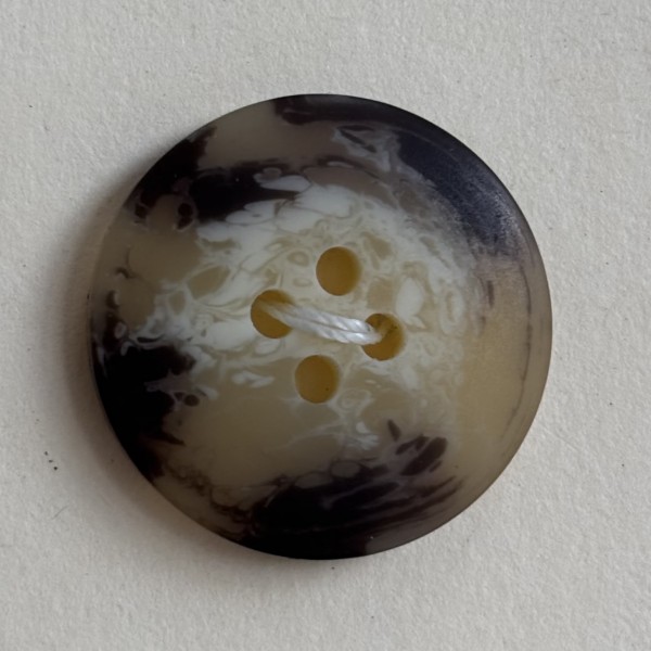 Button B164 DK BGE Beige Brown Mix 32-Ligne 20mm Button B164 DK BGE Beige Brown Mix 32-Ligne 20mm