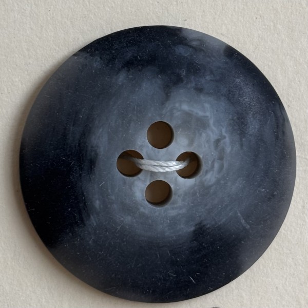 Button B170 Matte Grey Mix 45-Ligne 28mm Button B170 Matte Grey Mix 45-Ligne 28mm