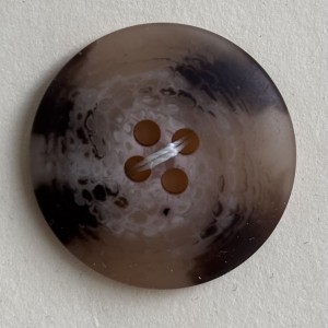 Button B175 DK BGE Brown Mix 36-Ligne 23mm