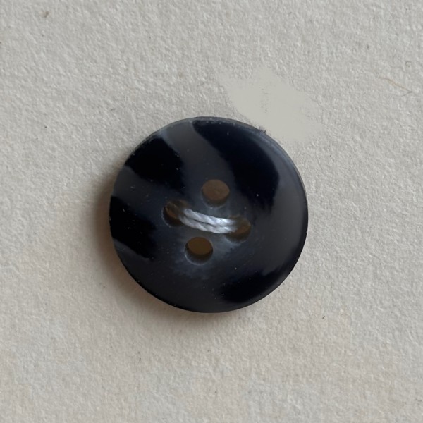 Button B188 Dark Grey Mix 21-Ligne 13mm Button B188 Dark Grey Mix 21-Ligne 13mm