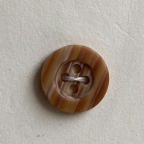Button B205 Copper Mix Wood-Style 20-Ligne 12.5mm