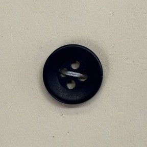 Button B221 Navy Plastic 19-Ligne 12mm Button B221 Navy Plastic 19-Ligne 12mm
