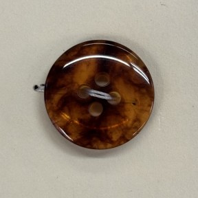 Button B244 Mottled Brown 27-Ligne 17.7mm Button B244 Mottled Brown 27-Ligne 17.7mm