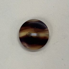 Button B245 Poly Striped Brown 20-Ligne 12.7mm Button B245 Poly Striped Brown 20-Ligne 12.7mm