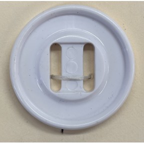 Button B260 White Nylon Slot 43-Ligne 28mmn Button B260 White Nylon Slot 43-Ligne 28mmn