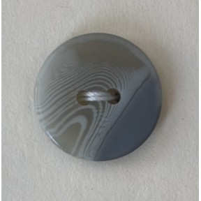 Button B278 Grey 2-hole 24-Ligne 15.5mm