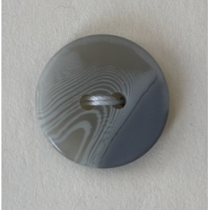 Button B278 Grey 2-hole 24-Ligne 15.5mm