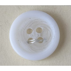 Button B316 White 4-hole 24-Ligne 15.5mm